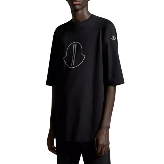 MONCLER  |Crew Neck Unisex Plain Cotton Short Sleeves Logo