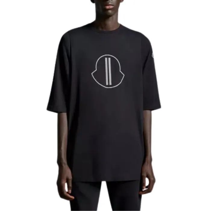 MONCLER  |Crew Neck Unisex Plain Cotton Short Sleeves Logo