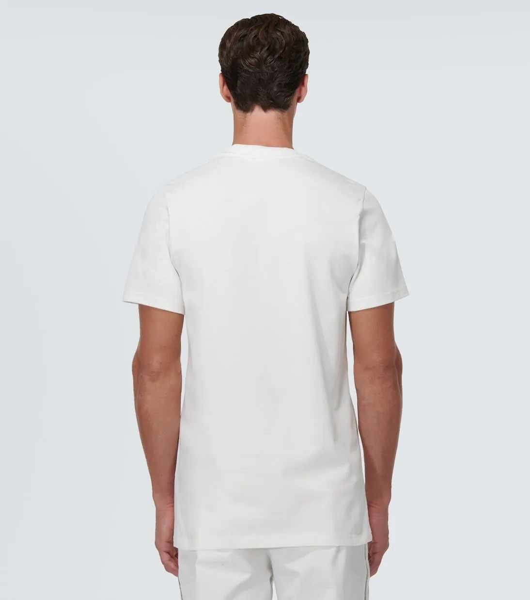 MONCLER  |Crew Neck Unisex Street Style Plain Cotton Short Sleeves