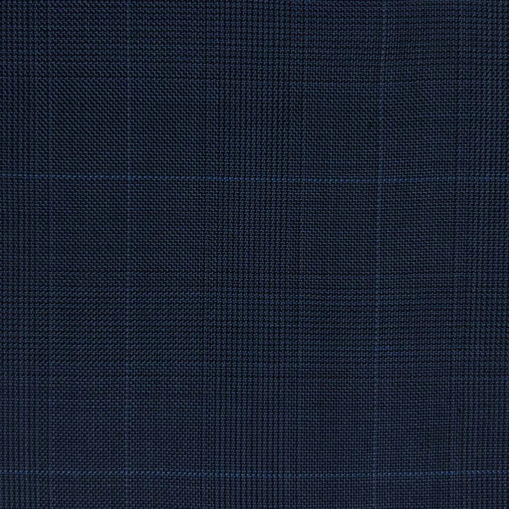 Navy Glen Plaid