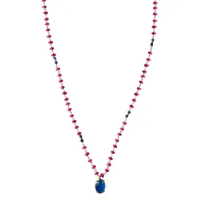 NECKLACE LOU PINK