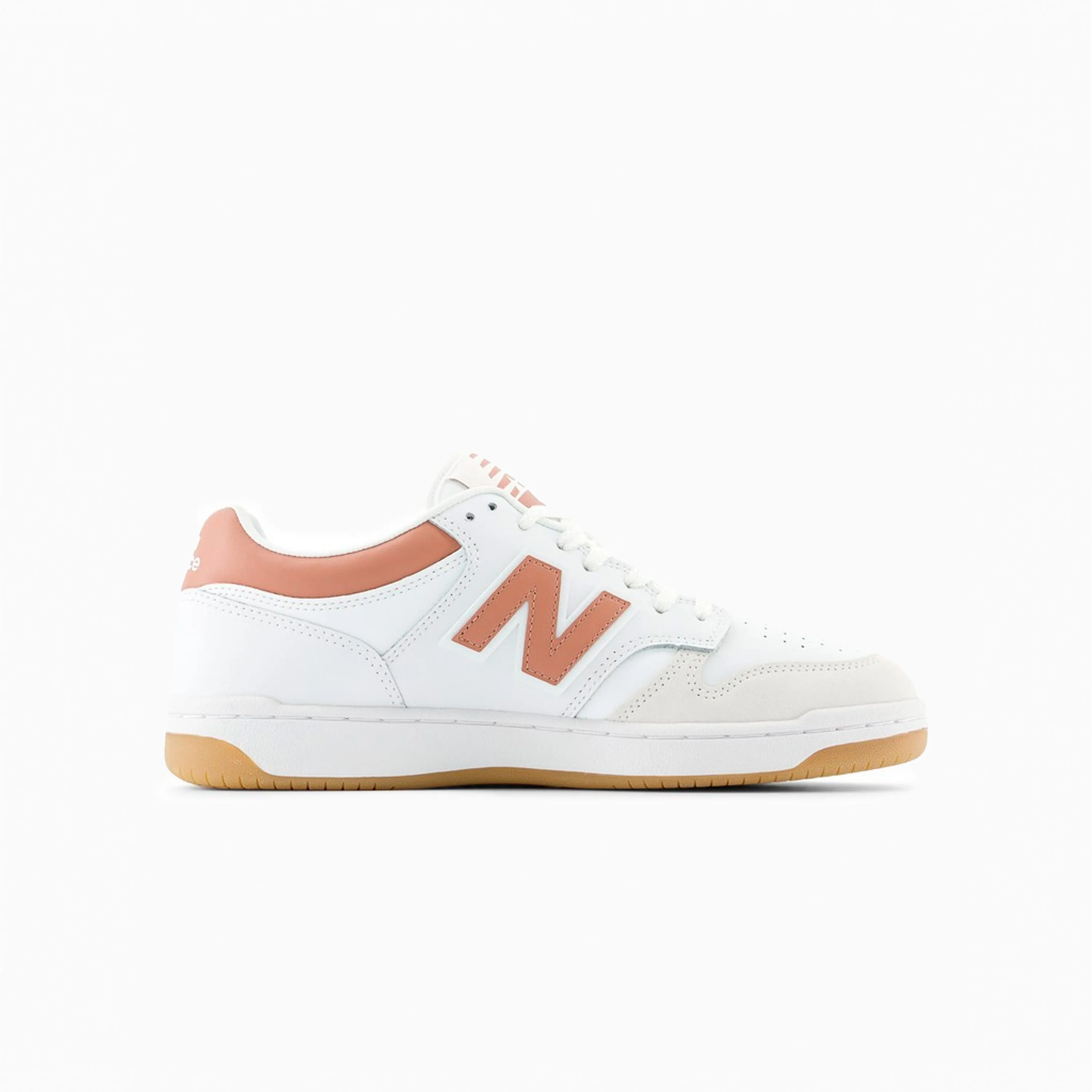 NEW BALANCE 480 WHITE & PINK - BB480LSA