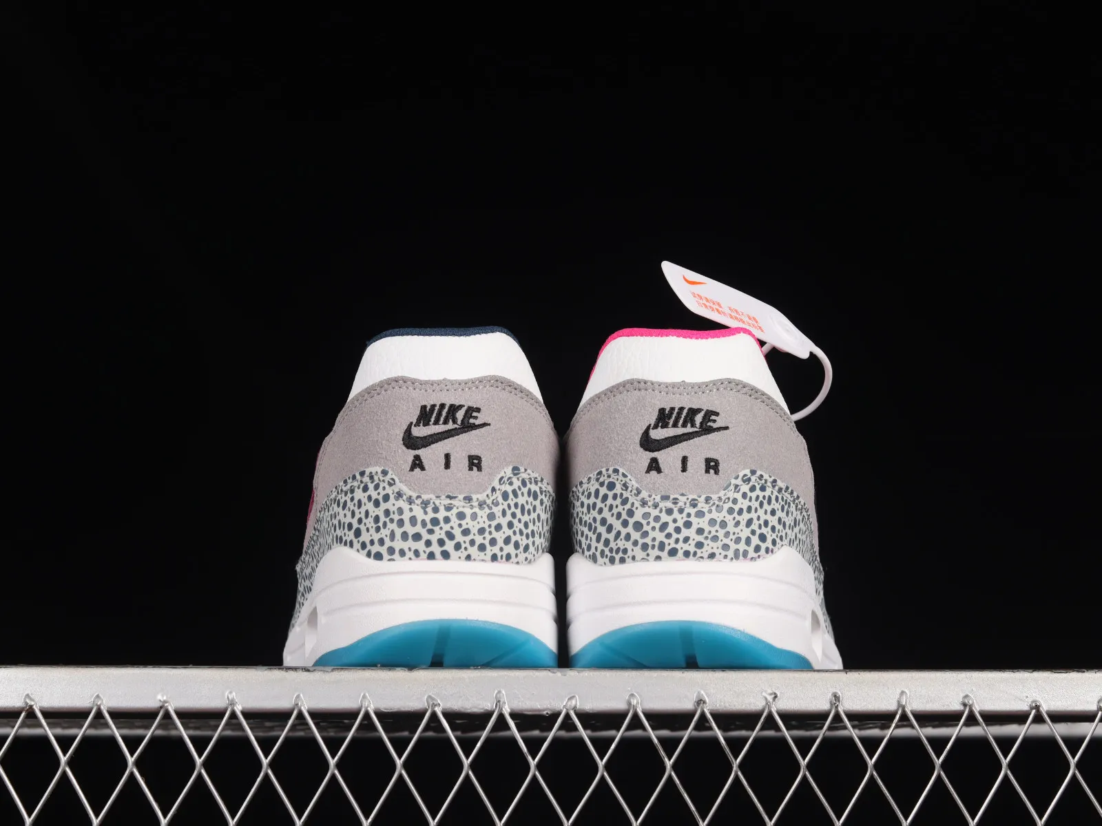 Nike Air Max 1 Grey Rose Pink Blue DV3027-002