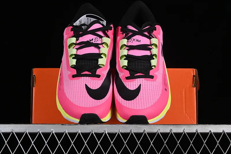 Nike Air Zoom Rival Fly 3 Pink Spell Hyper Pink Light Lemon Twist Black CT2405-606