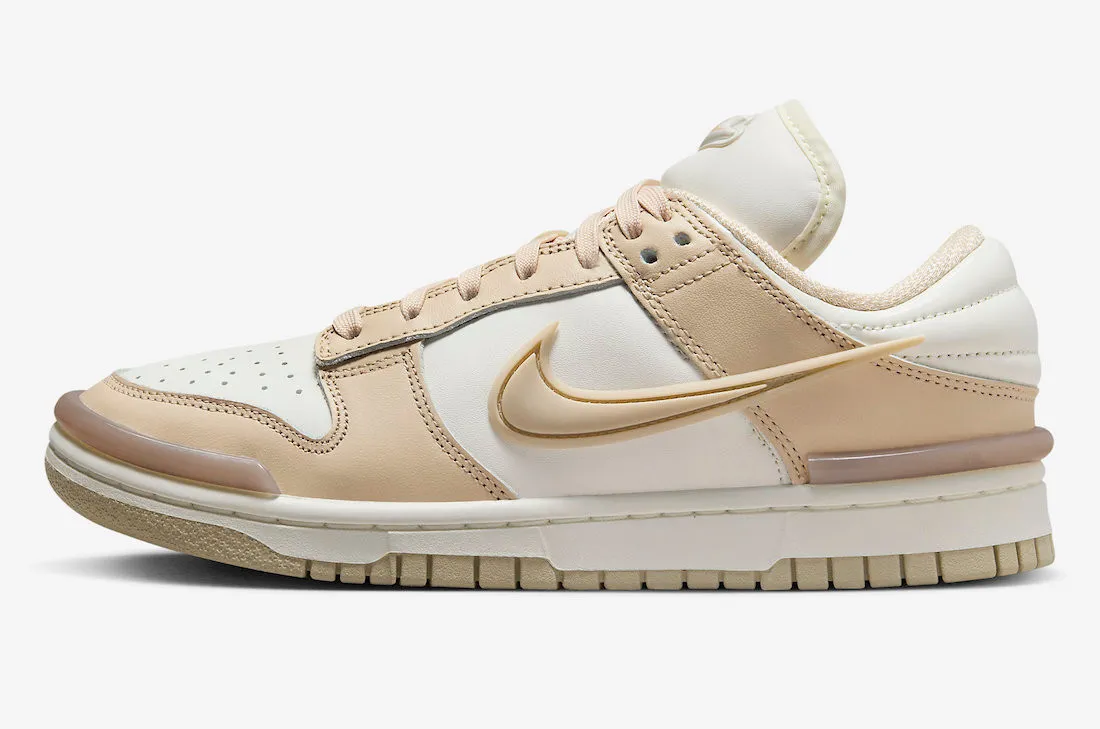 Nike SB Dunk Low Twist Sanddrift Coconut Milk Pink Oxford Sail DZ2794-102