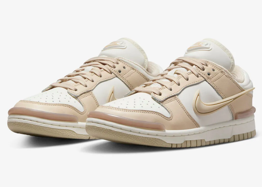 Nike SB Dunk Low Twist Sanddrift Coconut Milk Pink Oxford Sail DZ2794-102