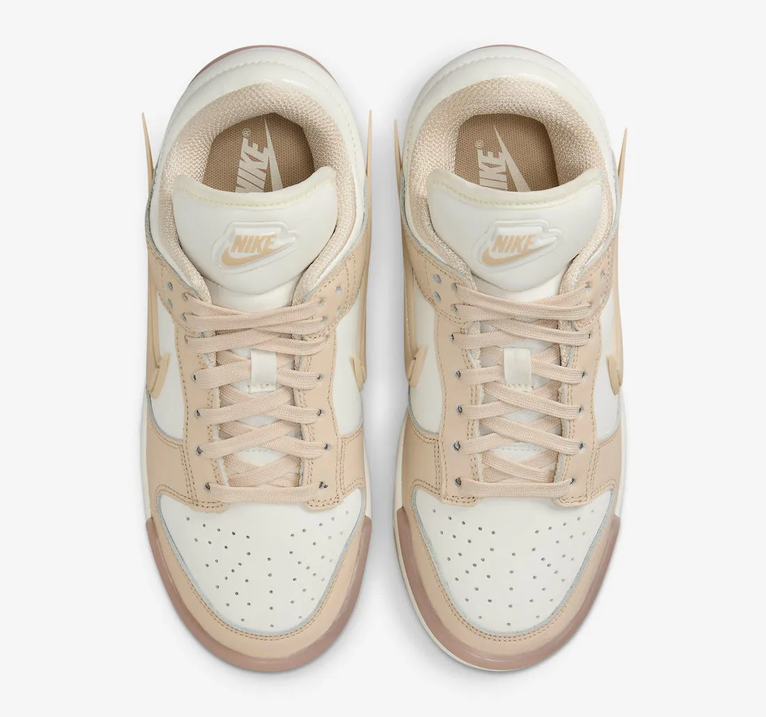 Nike SB Dunk Low Twist Sanddrift Coconut Milk Pink Oxford Sail DZ2794-102