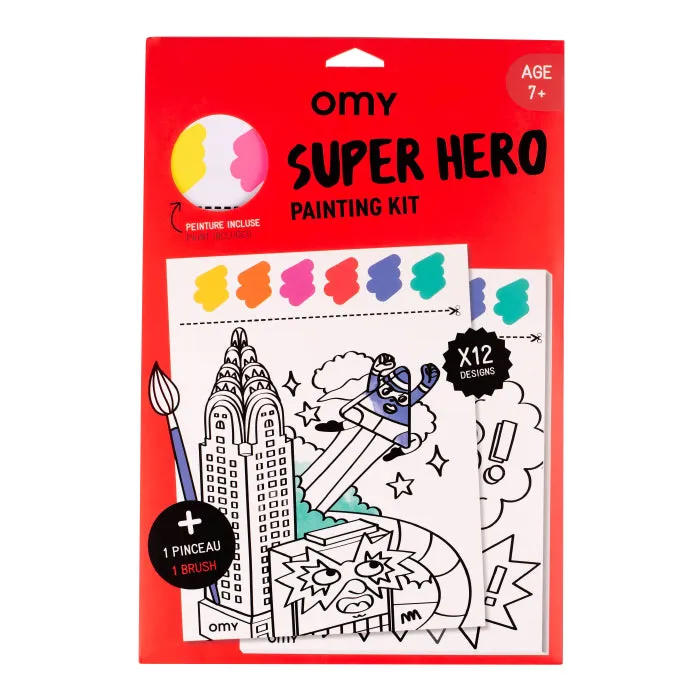 Omy Painting Kit Super Heros