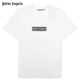 Palm Angels  |Crew Neck Unisex Street Style Cotton Short Sleeves Logo