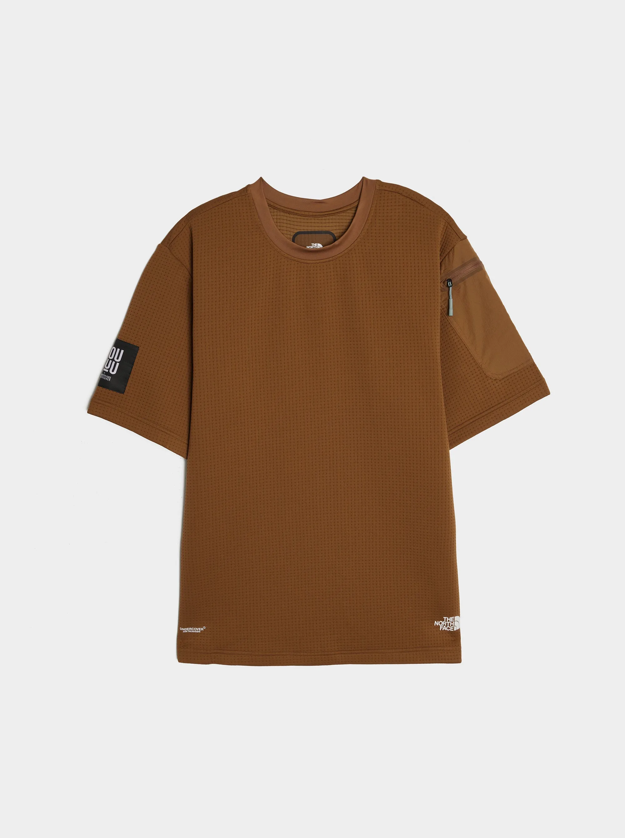 Project U Soukuu Dotknit T-Shirt, Sepia Brown