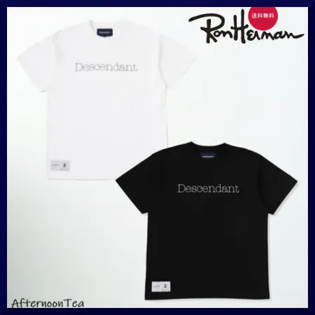 Ron Herman  |Crew Neck Street Style Plain Cotton Short Sleeves Logo