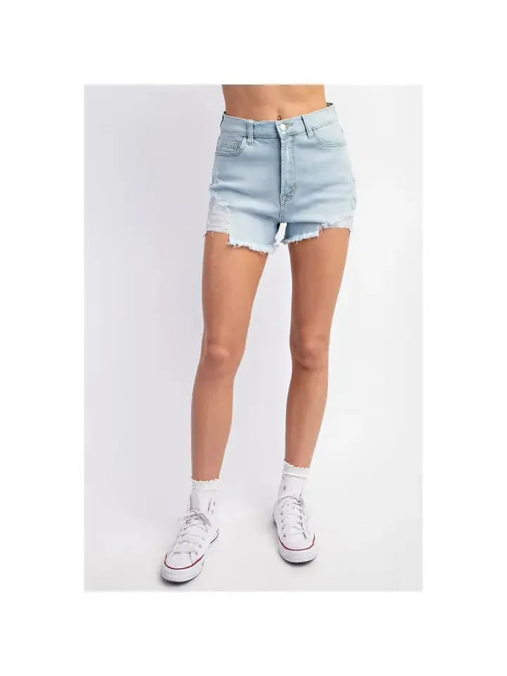 Sadie Light Denim Shorts