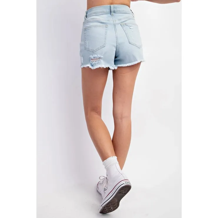 Sadie Light Denim Shorts