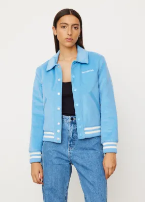 Sporty and Rich -  Corduroy Varsity Jacket - Jacket