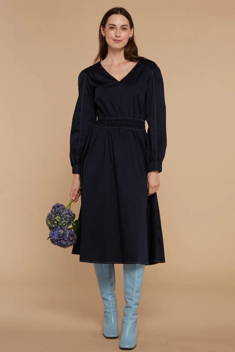 Stella Dress  Navy