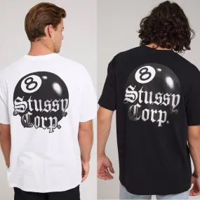 STUSSY  |Crew Neck Street Style Cotton Short Sleeves Logo