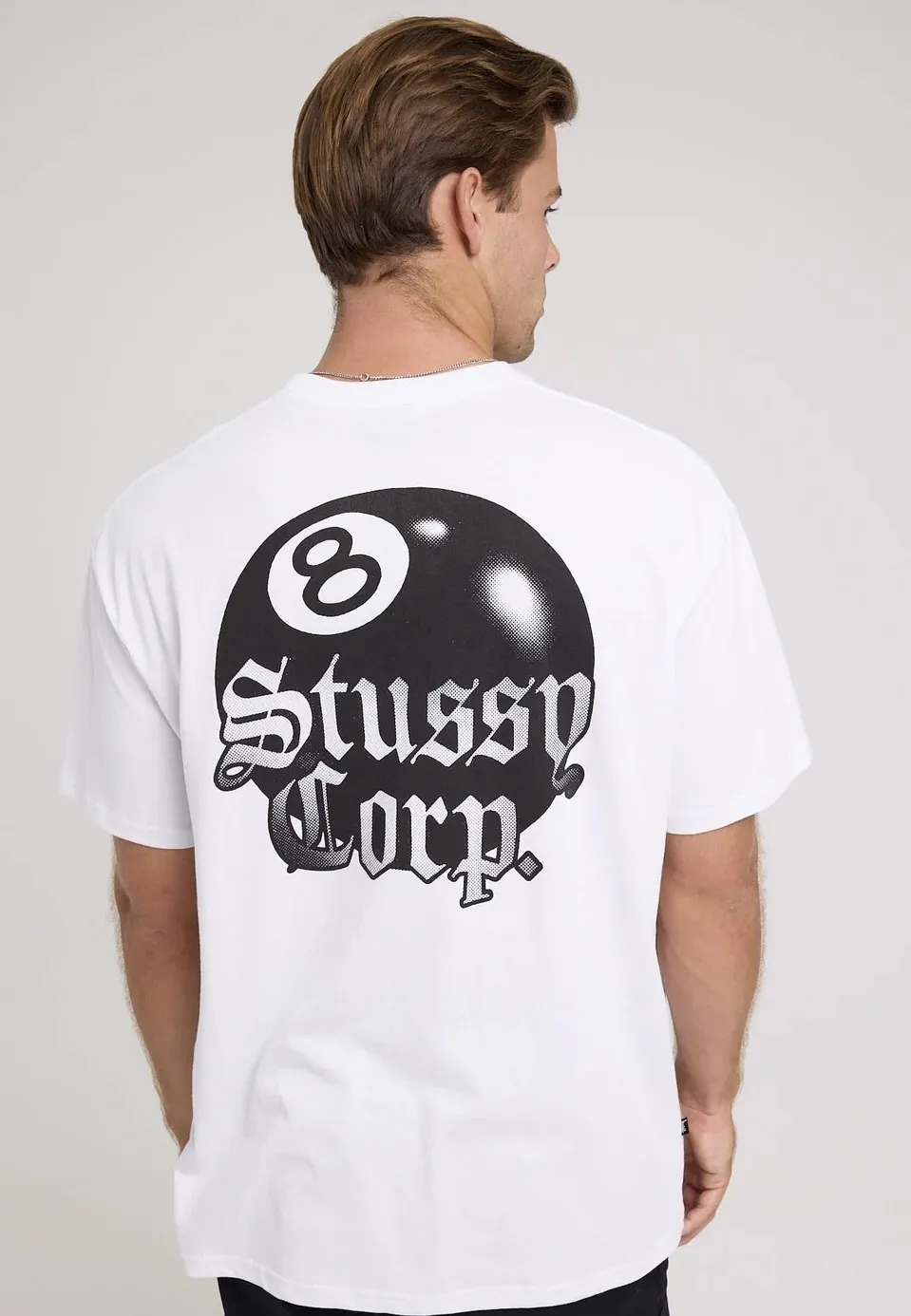 STUSSY  |Crew Neck Street Style Cotton Short Sleeves Logo