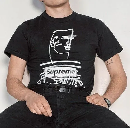 Supreme  |Crew Neck Unisex Street Style Collaboration Short Sleeves