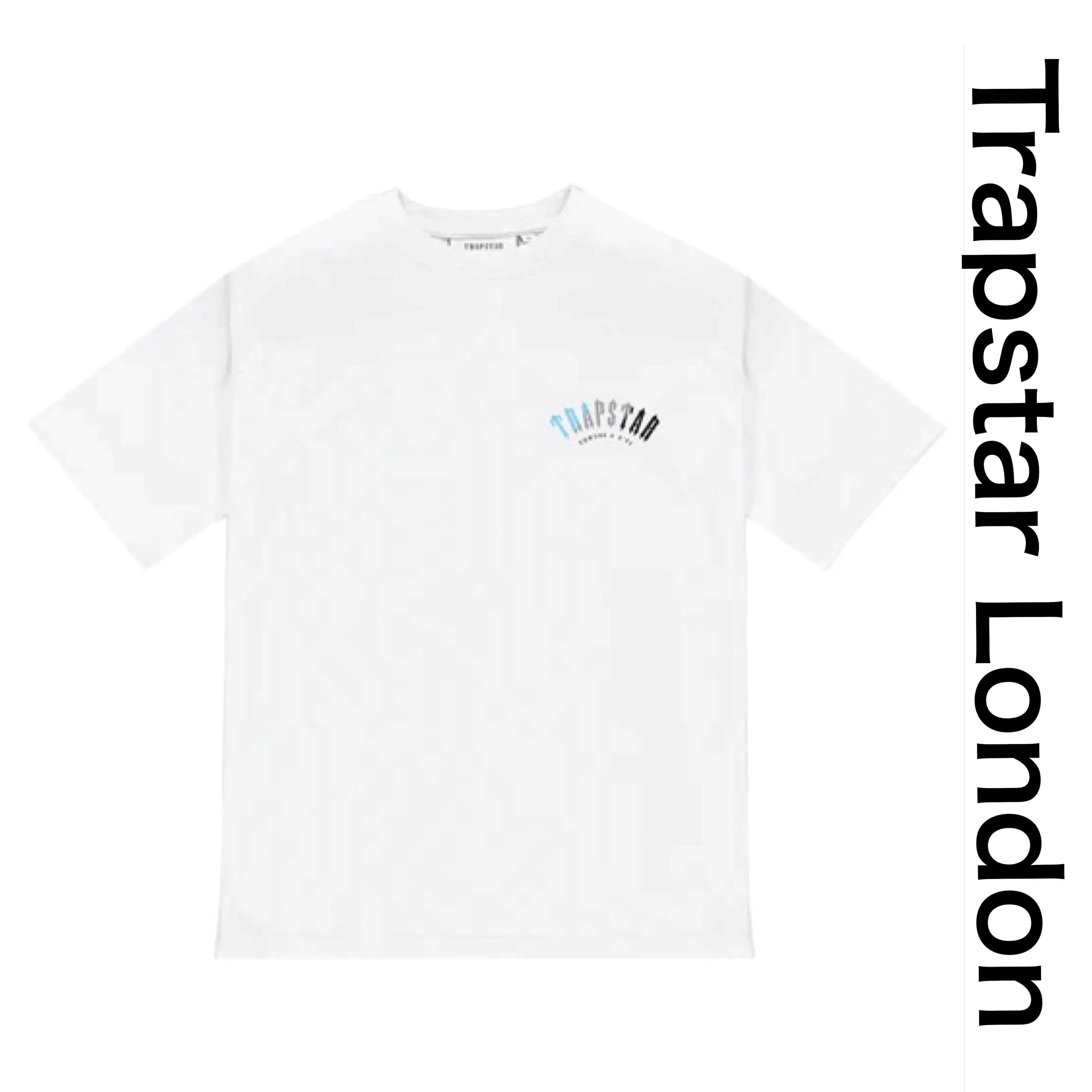 Trapstar London  |Crew Neck Street Style Cotton Short Sleeves Logo