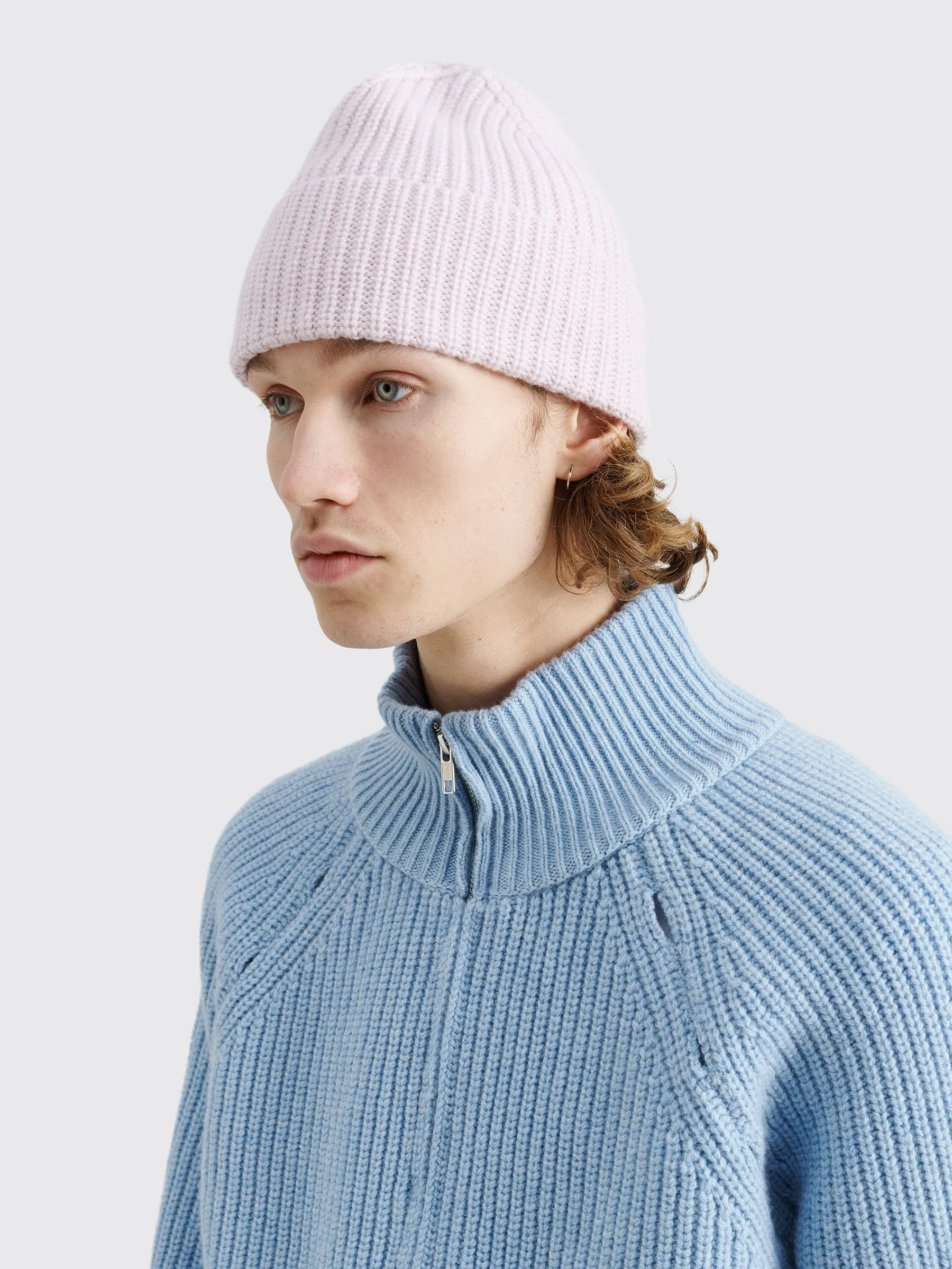 TRÈS BIEN everywear Beanie Merino Cashmere Pink